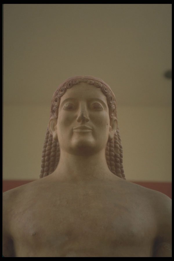 227088 Kouros , National Archaeological Museum, Athens A4 Photo Print