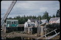 228016 View Of Piers On Matinicus Island At Low Tide A4 Photo Print