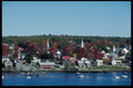 228068 Rooftops And Steeples, Bucksport A4 Photo Print