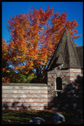 228069 Carriage Trail Gatehouse, Acadia National Park A4 Photo Print