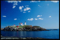 228092 Cape Neddick Lighthouse At The Point A4 Photo Print