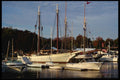 228095 Boats Moored In Camden A4 Photo Print
