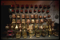 229006 Copper And Brassware Display, Casablanca Souk Or Bazaar A4 Photo Print