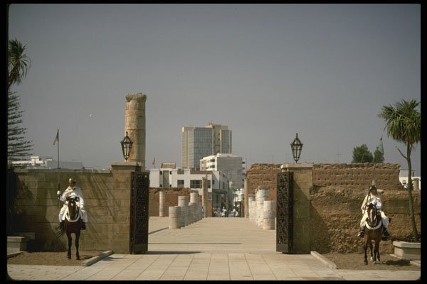 229030 Entrance To Rabat's Medina Old Town A4 Photo Print