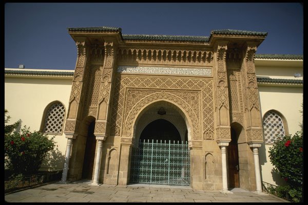 229032 Entrance To Royal Palace, Rabat A4 Photo Print
