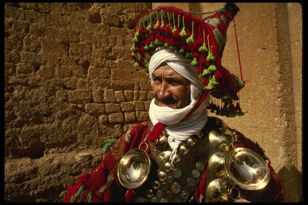 229037 Water Seller In Traditional Attire A4 Photo Print