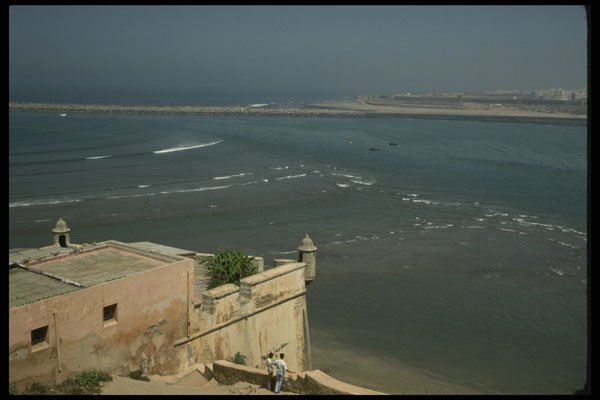 229041 Fort Overlooking Bou Regeg River Estuary, Rabat A4 Photo Print