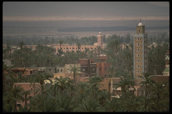 229056 Minarets Tower Over Marrakesh, Settled In 1062 A4 Photo Print