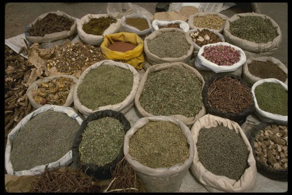 229068 Spices And Herbs, Marrakesh Bazaar A4 Photo Print