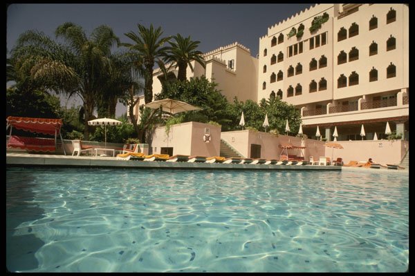 229089 Pool, Hotel Palais Jamai, Fez A4 Photo Print