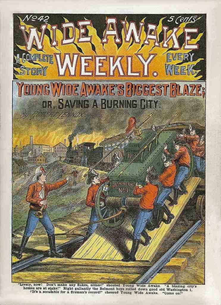 23 Fire Fighting Wide Awake Vintage A4 Photo Print