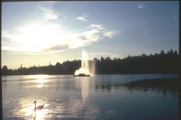 230006 Burrard Inlet, Vancouver, British Columbia A4 Photo Print