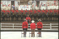 230013 The RCMP Musical Ride, Calgary Stampede, Alberta A4 Photo Print