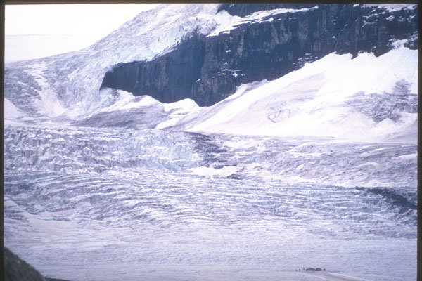 230029 Athabasca Glacier, Columbia Ice Fields, Alberta A4 Photo Print