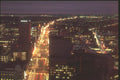 230038 Night View Of Winnipeg, Manitoba A4 Photo Print
