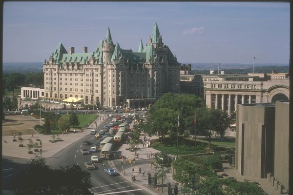 230042 Chateau Laurier Hotel, Ottawa, Ontario A4 Photo Print