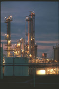 230043 Petroleum Refinery, Sarnia, Ontario A4 Photo Print