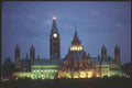 230048 Parliament Hill At Night, Ottawa, Ontario A4 Photo Print