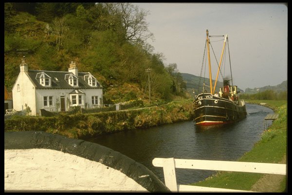231004 Crinan Canal, Argyll A4 Photo Print