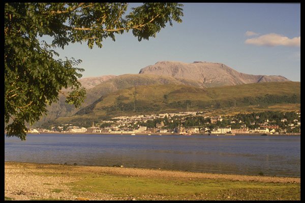 231034 Ben Nevis And Fort William A4 Photo Print