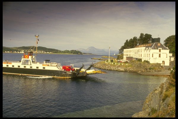 231039 Kyle Of Lochalsh, Ferry To Skye A4 Photo Print
