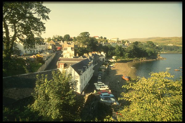 231042 Portree Harbor, Skye A4 Photo Print