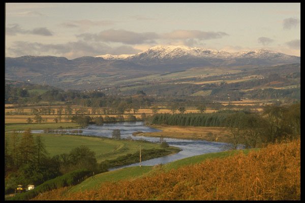 231061 River Tay, Perthshire (autumn) A4 Photo Print