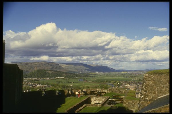 231063 View From Stirling Castle A4 Photo Print