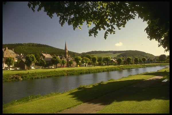 231066 Borders, Peebles A4 Photo Print