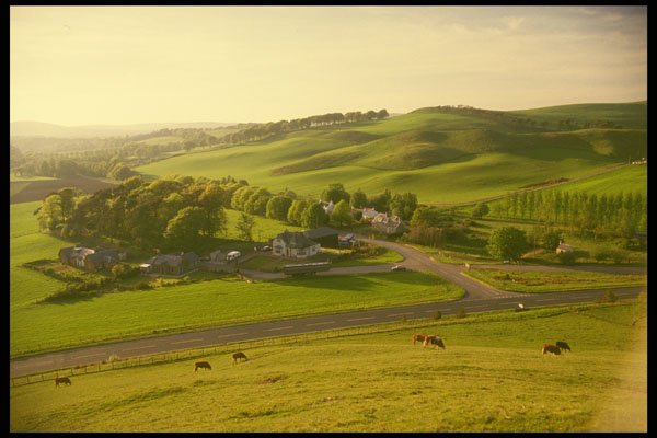 231075 Near Dolphinton, Strathclyde Region A4 Photo Print