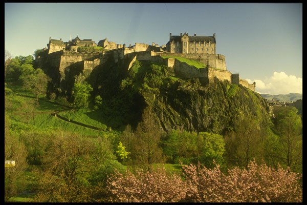 231078 Edinburgh Castle A4 Photo Print