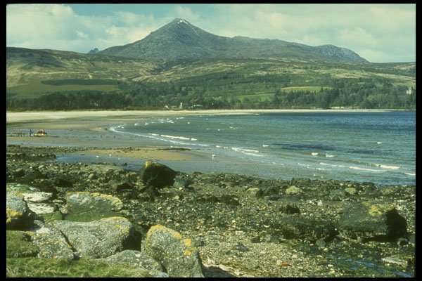 231098 Rough Landscape A4 Photo Print