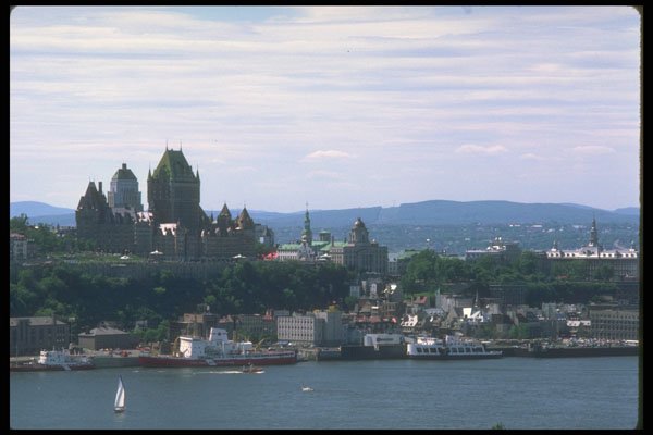 232019 Quebec City, From Levis A4 Photo Print