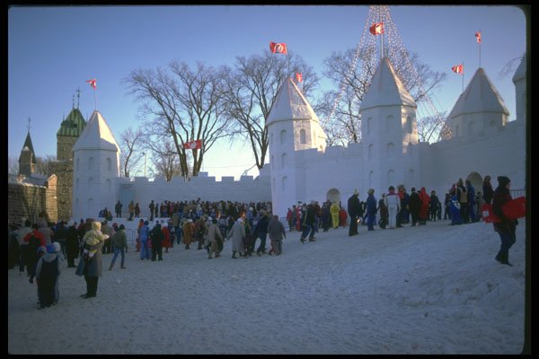 232023 Ice Palace, Winter Carnival A4 Photo Print