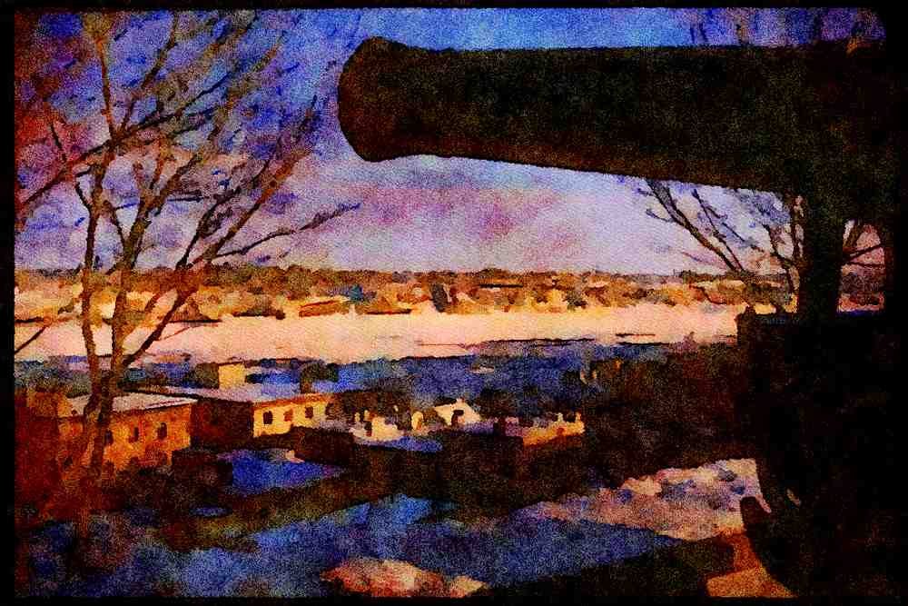 232024 St. Lawrence River, Quebec City A4 Limited Edition Watercolour Print