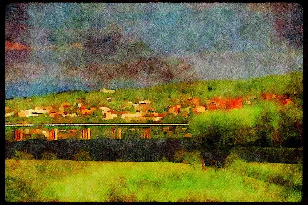 232025 Jacques Cartier Bridge, Sherbrooke A4 Limited Edition Watercolour Print
