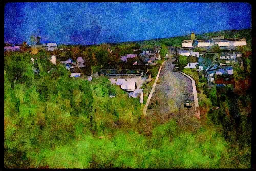 232031 Thetford Mines A4 Limited Edition Watercolour Print