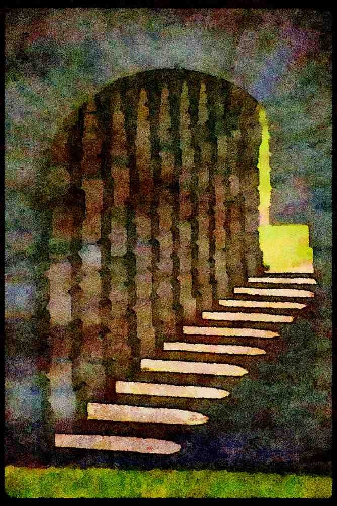 232040 Fort Lennox A4 Limited Edition Watercolour Print