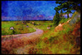 232053 Road To St. Prime, Lac St. Jean A4 Limited Edition Watercolour Print