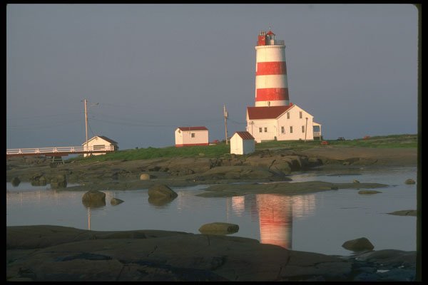 232064 Lighthouse, Manicouagan A4 Photo Print