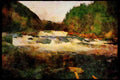 232068 Rapids, La Tuque A4 Limited Edition Watercolour Print