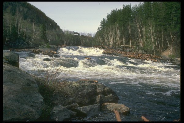 232068 Rapids, La Tuque A4 Photo Print