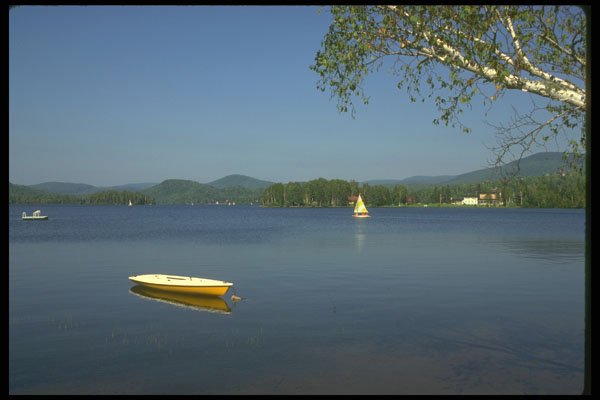 232074 Lake Superior, Laurentian Mountains A4 Photo Print