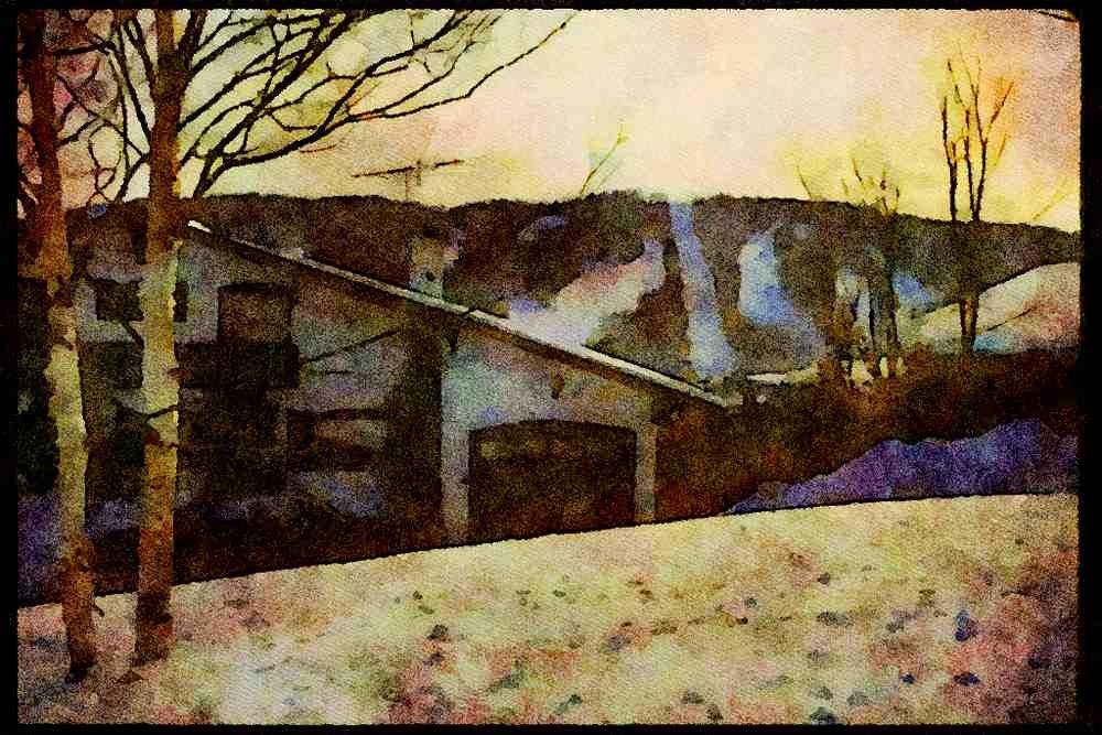 232080 Laurentian Mountains A4 Limited Edition Watercolour Print