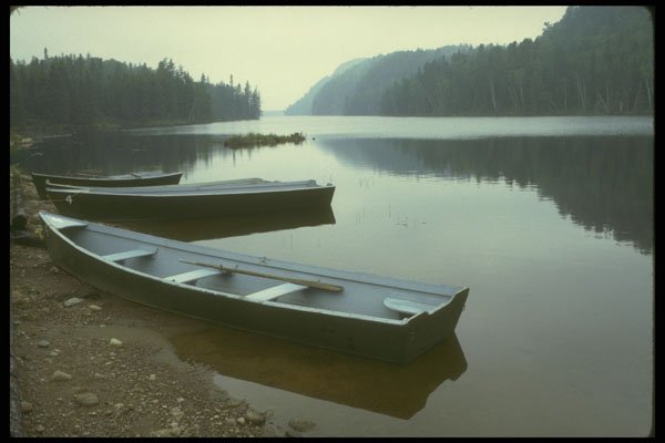 232081 Lac Sourcis, Parc St. Maurice A4 Photo Print