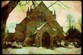 232093 United Church, St. Lambert A4 Limited Edition Watercolour Print