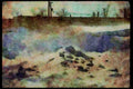 232095 Snowdrifts A4 Limited Edition Watercolour Print