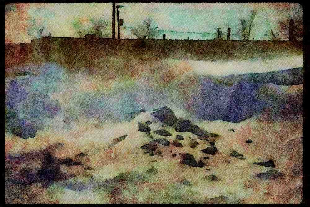 232095 Snowdrifts A4 Limited Edition Watercolour Print