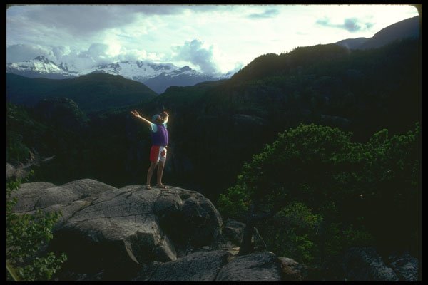 233001 Mountainside, Garibaldi Park, British Columbia A4 Photo Print