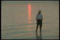233002 Sunset, Bahamas A4 Photo Print